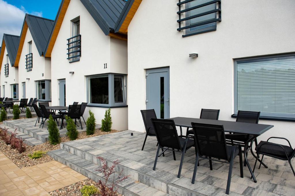 Abendstimmung an der Unterkunft